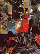 Cafe Concert at Les Ambassadeurs c1875 - Edgar Degas