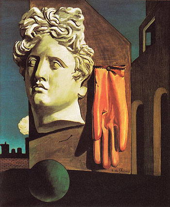Song of Love 1914 - Giorgio de Chirico reproduction oil painting