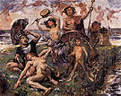 Ariadne of Naxos 1913 - Lovis Corinth reproduction oil painting