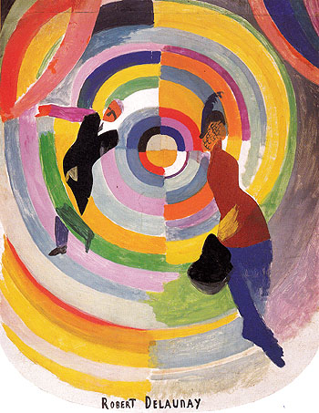 Political Drama 1938 - Robert Delaunay reproduction oil painting