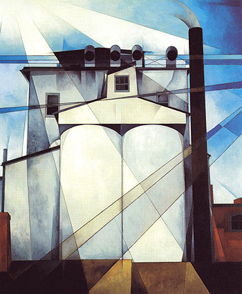 My Egypt 1927 - Charles Demuth reproduction oil painting