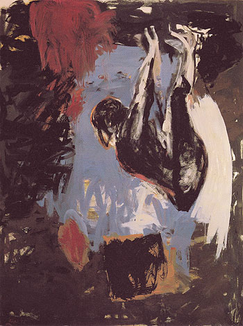 The Gleaner 1978 - George Baselitz reproduction oil painting
