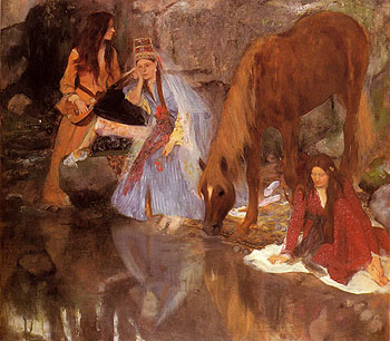 Mlle Fiocre in the Ballet c1867 - Edgar Degas reproduction oil painting