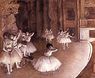 Ballet Rehearsal on the Stage 1874 - Edgar Degas