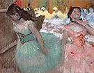 The Entrance of the Masked Dancers c1884 - Edgar Degas reproduction oil painting