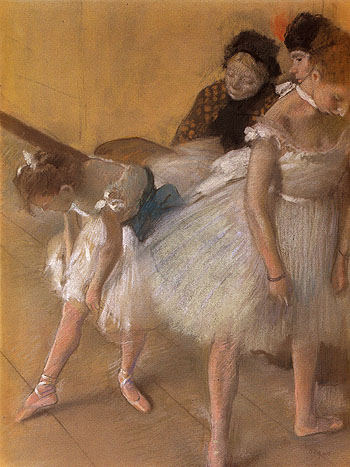 Dancer Examination 1880 - Edgar Degas reproduction oil painting