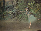 Dance on the Stage c1877 - Edgar Degas reproduction oil painting