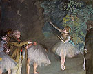 Rehearsal of the Ballet c1876 - Edgar Degas