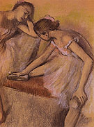 Dancers in Repose c1898 - Edgar Degas