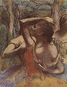 Dancers c1897 - Edgar Degas reproduction oil painting