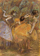 Dancers c1900 - Edgar Degas
