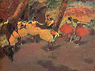 Before the Performance c1895 - Edgar Degas