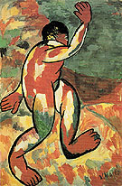 Bather 1911 - Kasimir Malevich reproduction oil painting