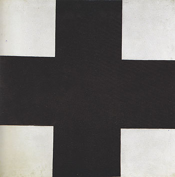 Black Cross c1923 - Kasimir Malevich reproduction oil painting