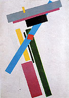 Suprematism 1915 - Kasimir Malevich