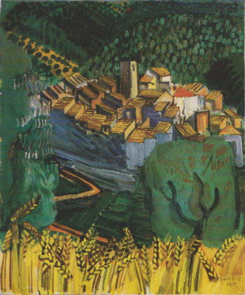 Sainte Paul de Vence 1920 - Raoul Dufy reproduction oil painting