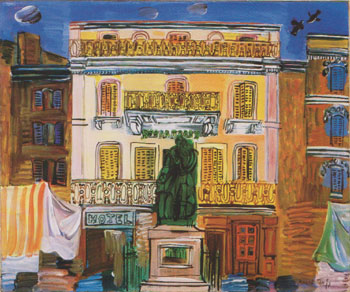Hotel Sube 1926 - Raoul Dufy reproduction oil painting