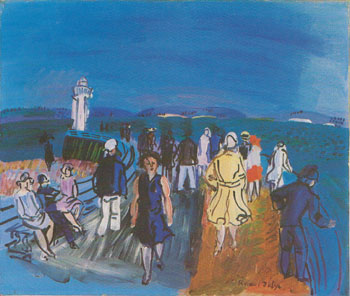 Lighthouse Honfleur 1935 - Raoul Dufy reproduction oil painting