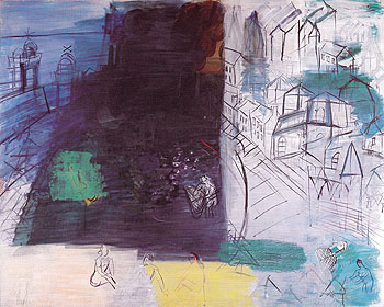 Cargo Noir 1948 - Raoul Dufy reproduction oil painting