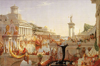The Consummation of Empire c1835 - Thomas Cole reproduction oil painting