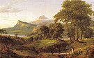 The Pastoral or Arcadian State 1834 - Thomas Cole reproduction oil painting