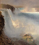 Niagara Falls from the American Side 1867 - Frederic E Church