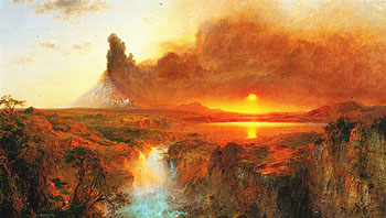 Cotopaxi 1862 - Frederic E Church reproduction oil painting