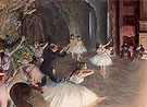 The Rehearsal on the Stage 1874 - Edgar Degas