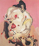 The Flower Girl 1965 - George Baselitz reproduction oil painting