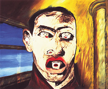 Name 1983 - Francesco Clemente reproduction oil painting