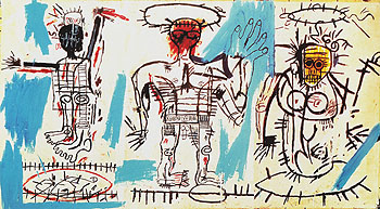 Baby Boom 1982 - Jean-Michel-Basquiat reproduction oil painting
