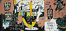 The Nile 1983 - Jean-Michel-Basquiat reproduction oil painting