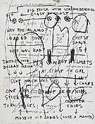 Untitled Mostly Old Ladies 1982 - Jean-Michel-Basquiat