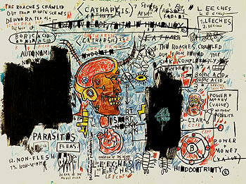 Untitled The Daros Suite of Thirty two Drawings c1982 - Jean-Michel-Basquiat reproduction oil painting