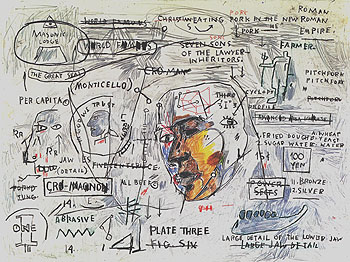 Monticello - Jean-Michel-Basquiat reproduction oil painting