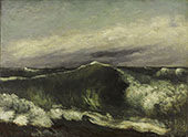 The Wave 1869 - Gustave Courbet reproduction oil painting