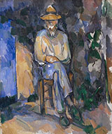 The Gardener c1906 - Paul Cezanne reproduction oil painting