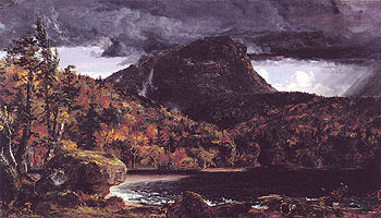 High Toone Mountain Rockland County New York 1850 - Jasper Francis Cropsey reproduction oil painting