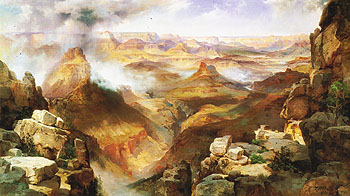 Grand Canyon of the Colorado 1892 - Thomas Moran reproduction oil painting