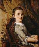 Portrait of Juliette Courbet 1844 - Gustave Courbet