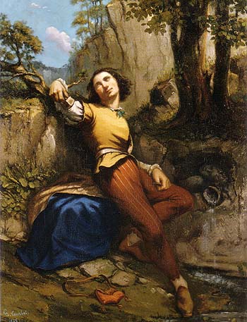 The Sculptor 1845 - Gustave Courbet reproduction oil painting