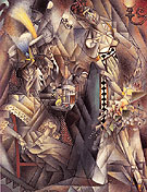 Dancer in a Cafe 1912 - Jean Metzinger reproduction oil painting
