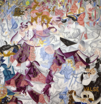 Dynamic Hieroglyph of the Bal Tabarin 1912 - Gino Severini reproduction oil painting