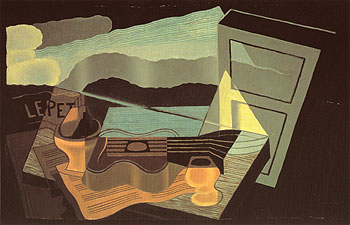 The View across the Bay 1921 - Juan Gris reproduction oil painting