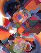Abstraction on Spectrum Organization 5 1915 - Stanton MacDonald Wright reproduction oil painting