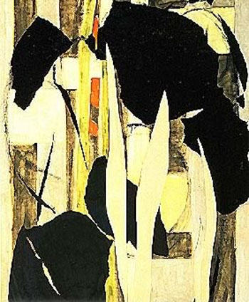 Milkweed 1955 - Lee Krasner reproduction oil painting