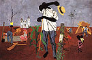 Hoeing 1943 - Robert Gwathmey reproduction oil painting