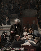 The Gross Clinic 1875 - Thomas Eakins reproduction oil painting