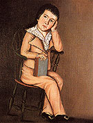 Little Boy in a Windsor Chair c1785 - The Beardsley Limner