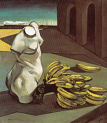 The Uncertainty of the Poet 1913 - Giorgio de Chirico reproduction oil painting